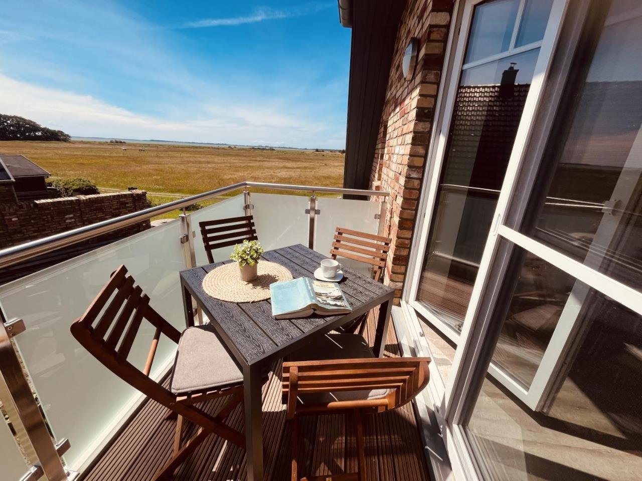 Holmblick - Boddenblick, Balkon, 2 Schlafzimmer, 4 Personen ボルン エクステリア 写真