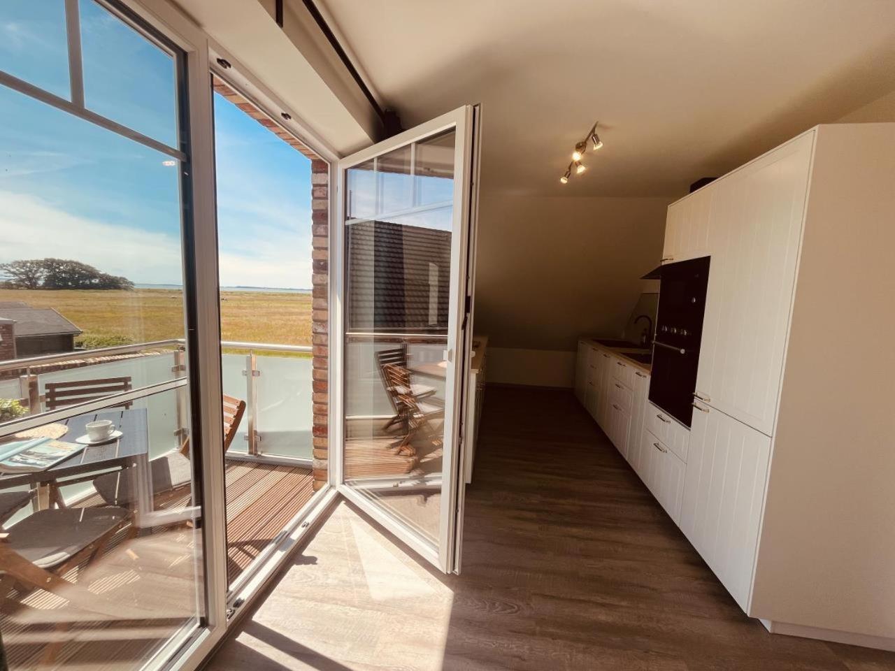 Holmblick - Boddenblick, Balkon, 2 Schlafzimmer, 4 Personen ボルン エクステリア 写真